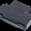 MHD45ZK37-BK-K D-Sub cap, 37-pin, angled, black, size C