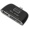 Czytnik kart 4w1 uniwersalny do smartfona (micro-USB)