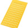 Polyester cable maker, inscribable, (W x H) 25 x 5.7 mm, yellow, 83254460