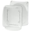 Puszka elektroinstalacyjna ścienna Poliwęglan 255 x 205 x 112mm Szary liczba otworów 12 HENSEL