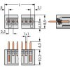 WAGO 734-142/046-000 Obudowa męska na PCB 100 szt.