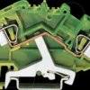782-607 2-wire protective earth terminal, 6 mm², green-yellow