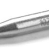 Soldering tip, pencil point, Ø 5.2 mm, (T x L x W) 0.6 x 35.5 x 0.6 mm, 0102SDLF06L/SB