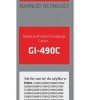 Tusz Activejet AC-G490C (zamiennik Canon GI-490C Supreme 70 ml niebieski)