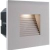 Deko Light Abdeckung silber grau eckig für Light Base II COB Outdoor 930417 Osłona srebrny