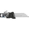 Matador 04429091 Allen Key Set 9Piece Long Hex/Ball Head Matt Chrome Vanadium