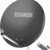 Schwaiger SPI9961SET1 Antena satelitarna bez odbiornika Ilość uczestników: 1 80 cm