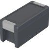 Aluminum enclosure, (L x W x H) 199 x 86 x 90 mm, graphite gray (RAL 7024), IP69K, 00124134