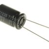 Kondensator 1000μF 16V dc Radialny, Otwór przelotowy Rubycon roztaw: 5mm 10 (Dia.) x 16mm