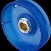 Rotary knob, 6 mm, PC, blue, Ø 41 mm, H 14 mm, B8341066