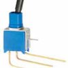 Toggle switch, metal, 1 pole, latching, On-On, 0.4 VA/20 V AC/DC, gold-plated, TL36W000000