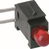Signal light, green, 20 mcd, pitch 2.54 mm, LED number: 1, 2311.8032