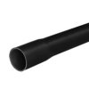 Rura elektroinstalacyjna nierozp płomienia gładka sztywna z kielichem RLm 28 (320 N) EKO czarna odporna na UV /3m/ 68537 opakowa