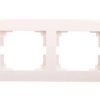 LOGI Ramka podwójna pozioma Biały 021470002 25118