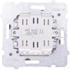 SONATA Łącznik podwójny z podświetleniem czekoladowy metalik ŁP-11RS/m/40