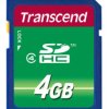 Karta SD SDHC, 4 GB MLC, Transcend -25 → +85°C