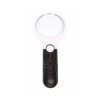 Lupa ręczna LR-4 75mm/3x 22mm/45x z podświetleniem LED