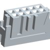 Złącze IDC 10-pinowe 2-rzędowe raster: 2.54mm Żeński Montaż na kablu TE Connectivity