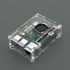 Obudowa do Raspberry Pi 4 model B, przezroczysta (z wentylatorem)