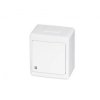 BETA Wyłącznik hermetyczny pojedynczy, krzyżowy, biały, IP44 /D.3110WK/