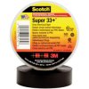 3M SUPER33+-19X20 Scotch® Vinyl Electrical Tape Super 33+, Black, 19 mm x 20 m