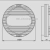 TALE 220 biała E27 60W Brilux IP54