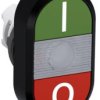 Podwójny przycisk MPD2-11C przezroczyste środkowe pole podświetlany 1SFA611131R1108 /10szt./