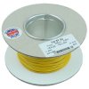 Yellow 0.5mm² Thin Wall Cable 16/0.2mm 50M