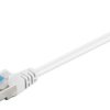 CAT 6AKabel łączący, S/FTP (PiMF), biały - Długość kabla 0.25 m