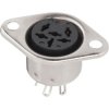 BKL Electronic 0208091 DIN Socket, 4 Pin
