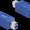 67229 USB 3.0 adapter, B plug > socket port saver