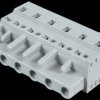 231-206/026-000 Female multipoint connector, 6-pin, RM 7.5 mm
