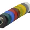 Taśma izolacyjna PCV MIX kolor kpl=10szt. 15mm/10m