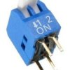 PIANO2 Mikroprzełącznik typu DIP długość A=6.26mm - do druku (THT)