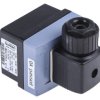 Czujnik przepływu Burkert Wtyk kablowy NPN Kompaktowy 12 → 30 V dc LCD