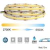 Taśma LED COB CCT 2700/6500K Premium 24V 14W/m IP65 rolka 5m