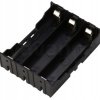 3S 3x 18650 Li-Ion 3x3.7V / 11.1V 6-Pin Battery Holder for PCB Mounting