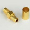 Gniazdo SMA na kabel H155 zaciskane, złote 5603