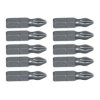 Końcówki wkrętakowe PH2 x 25 mm 10 szt. 39D314 TOPEX