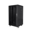 SZAFA INSTALACYJNA RACK STOJĄCA 19 22U 600X600 CZARNA LANBERG (FLAT PACK)
