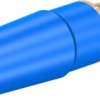 4 mm socket, screw connection, mounting Ø 8.3 mm, CAT II, blue, 23.3050-23