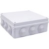 TruComponents 308023 200x200x80 Junction Box ABS plastic White