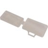 Shield holder kit, (L x B) 31 x 19 mm, PP, for wire/cable, BYB-5-14L2897, package with 100 pieces