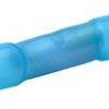 Butt connector with heat shrink insulation, 1.5-2.5 mm², AWG 15 to 13, blue, 36 mm, 680WS