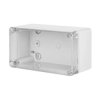 INDUSTRIAL Puszka hermetyczna n/t 170x135x241mm IP65 szara, pokrywa transparentna 2710-01
