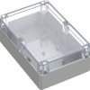 TRU COMPONENTS 6U07211408437 TC-13865164 Urządzenia przemysłowe 209.7 x 139.8 x 75 ABS, poliwęglan szary błyszczący, prz