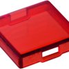 Cap, square, (L x W x H) 15 x 15 x 3.8 mm, red, for pushbutton switch, 5.49.275.036/1301