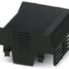 Upper part of housing, ABS/PC, (W x H x D) 67.6 x 74.65 x 36.95 mm, black, for enclosure, 1074942