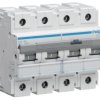 Wyłącznik automatyczny Hager HMC480, 4 styki, 415 V, 80 A
