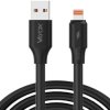 Kabel USB - lightning 120W 3A 1m fast line czarny VA0120 Vayox